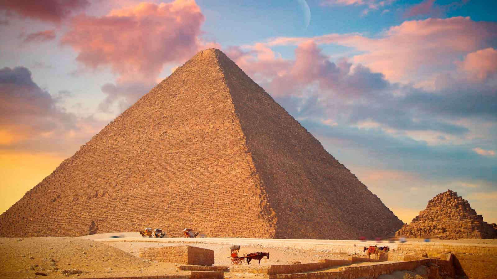 La Gran Pirámide de Giza, una de las 7 Maravillas