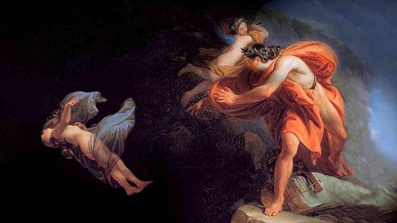 La tragedia griega de Orfeo y Eurídice
