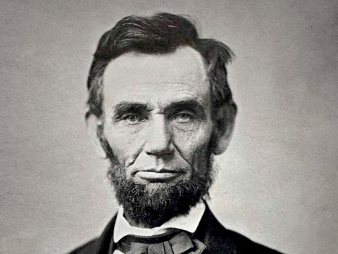 Fotografía de Abraham Lincoln