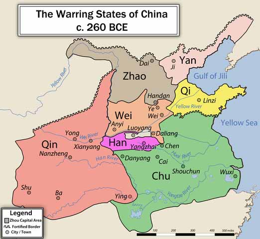 China antes de la unificación
