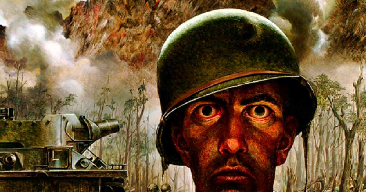 El fenómeno psicológico de la neurosis de guerra, el terror de los soldados veteranos