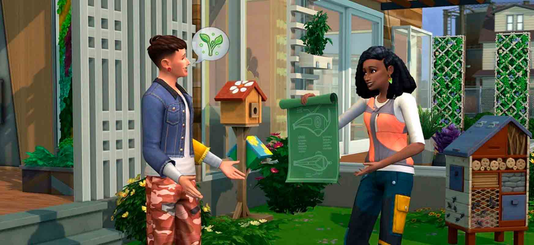 Interacción entre Sims