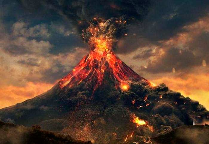 Erupción del monte Vesubio