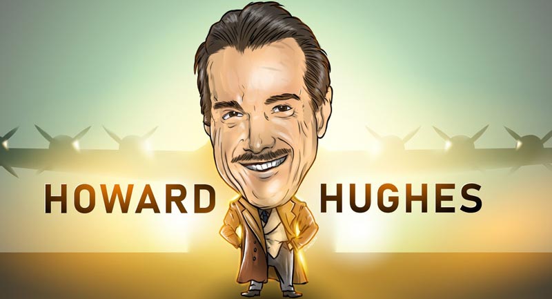 Los logros del excéntrico aviador Howard Hughes