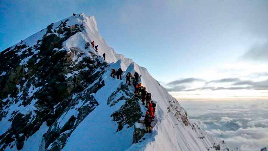 El Everest, la montaña más alta del mundo

