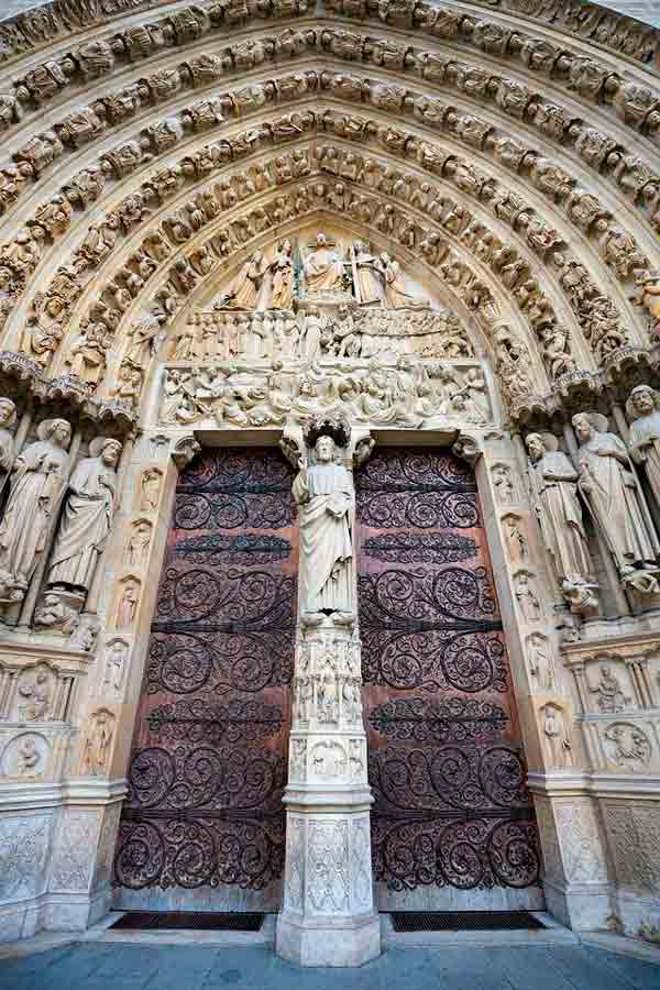 Las puertas de Notre Dame
