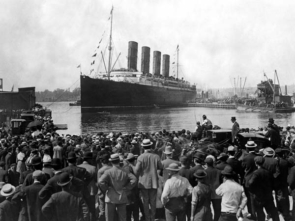 El Titanic en 1912
