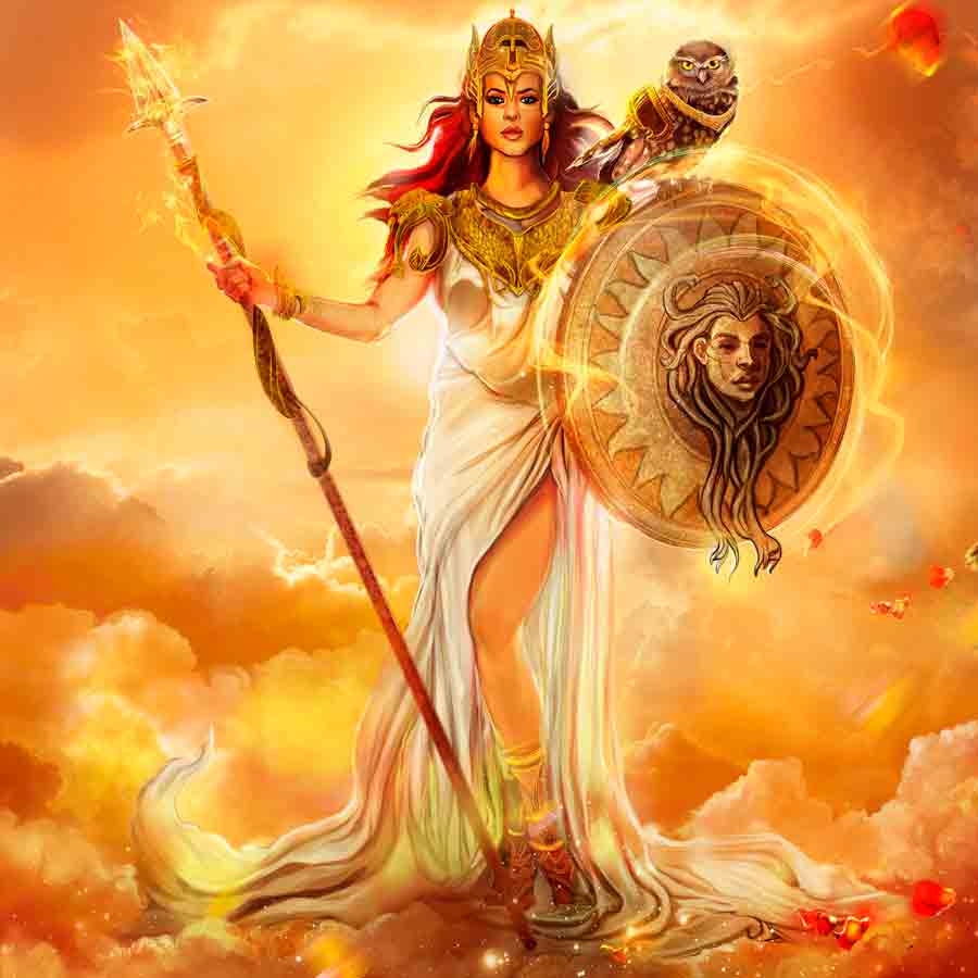 El nacimiento de Atenea según la mitología griega