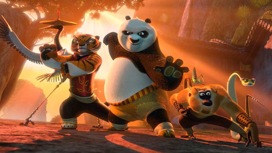 La sabiduría oriental de Kung Fu Panda