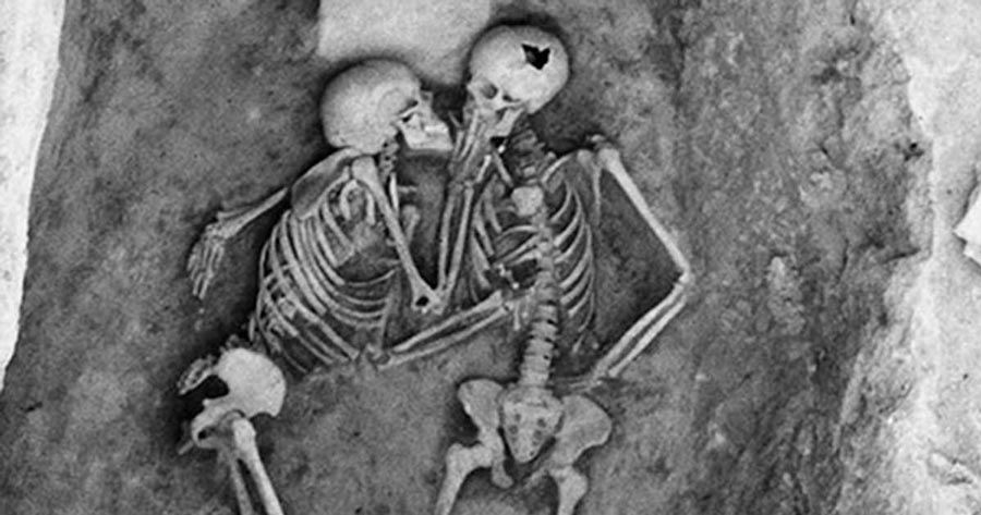 El beso de 2800 años de los amantes de Hasanlu