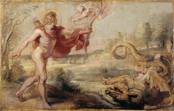 Apolo y Eros
