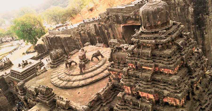 El asombroso templo indio de Kailasa