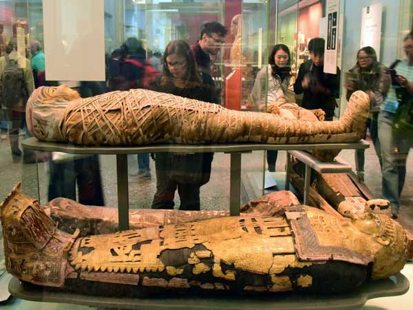 Momias del Museo Británico
